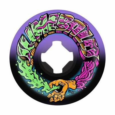 Koła Do Deskorolki Slime Balls 53mm Greetings Speed Balls Purple Black 99a