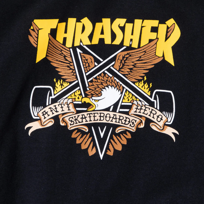 Koszulka Thrasher x Antihero Eaglegram Black