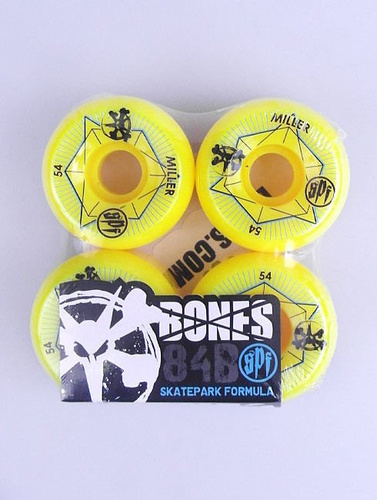 Koła Bones Miller Inner Ii 54 Ylw Skatepark Formula