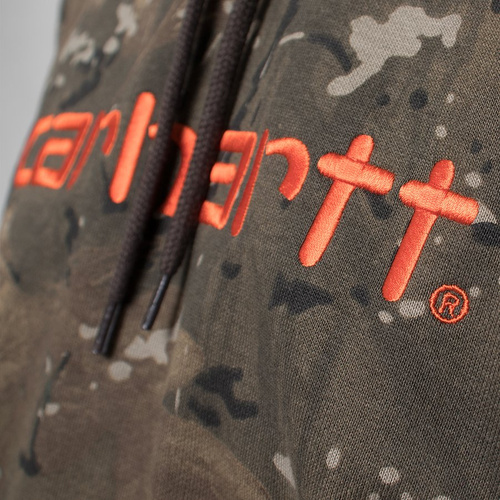 Bluza Męska Carhartt WIP Hooded Camo Evergreen