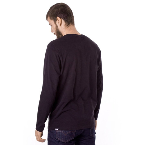 Koszulka męska z długim rękawem The North Face Fine black (NF0A37FTKY41)