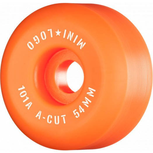 Koła Mini Logo A-Cut "2" 54mm X 101a Orange 4pk