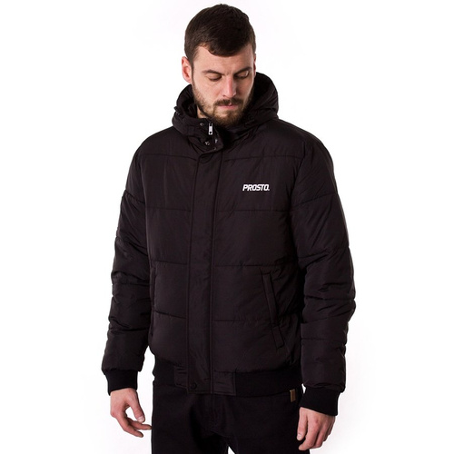 Kurtka zimowa męska Prosto Klasyk Puff Bomber black