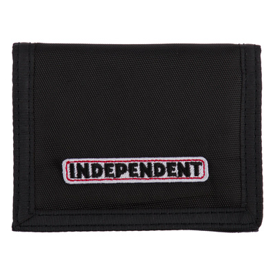 Portfel Independent Velcro Bar Logo czarny