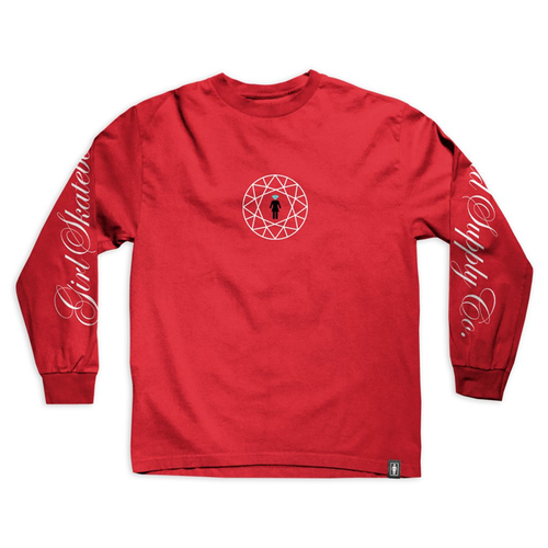Koszulka Longsleeve Girl Simplicity Red