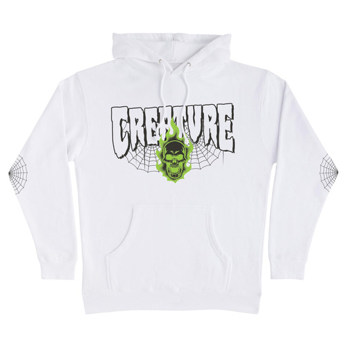 Bluza z kapturem Creature Hood Bonehead 2 Relic P/O Heavyweight biała