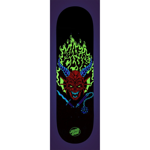 Blat do deskorolki Santa Cruz x Stranger Things Hellfire Club 8.25" x 31.8"
