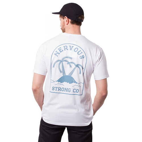 Koszulka męska Nervous Island white