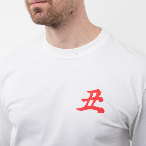 Koszulka Longsleeve Huf X Yoto Zen Ox White