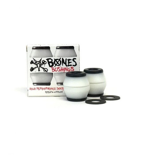 Gumki Bones Hardcore Bushings High Performance Double Action White / Black