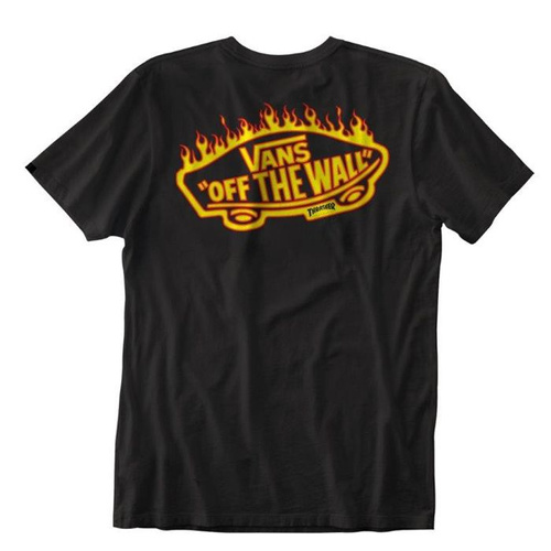 KOSZULKA VANS THRASHER SS PKT TEE BLK