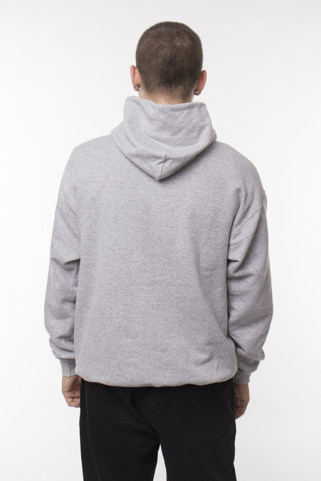 Bluza Z Kapturem Thrasher Flame Logo Hoody Grey