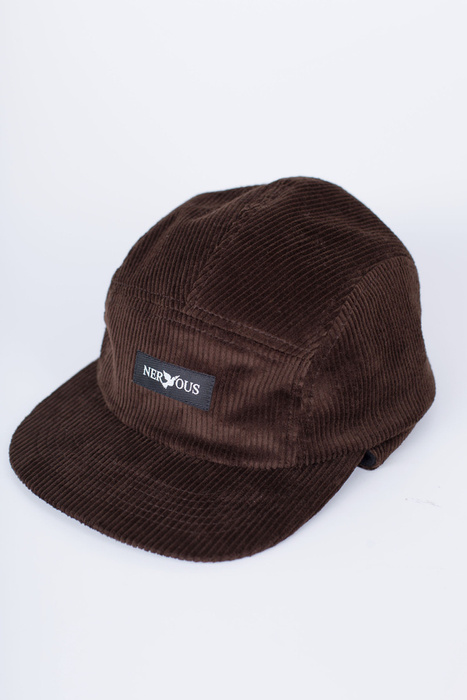 Czapka Nervous 5panel Care Cord Classic Brown