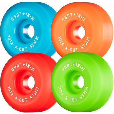 Koła Mini Logo A-Cut "2" 53mm X 101 Assorted (4szt)