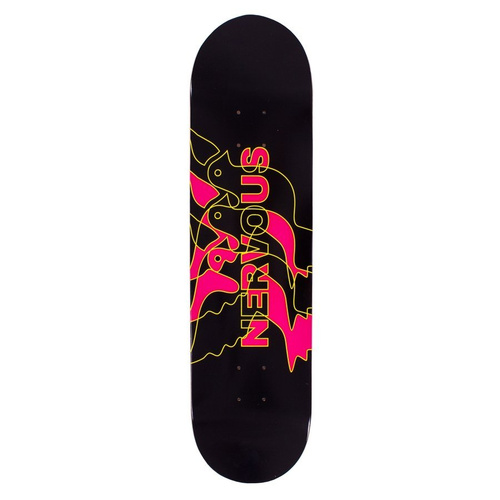 Deska Nervous Camo Su19 Black / Pink 8,0"