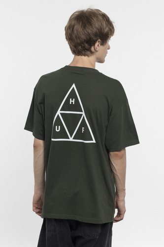 Koszulka Huf Essentials Tt Forest Green