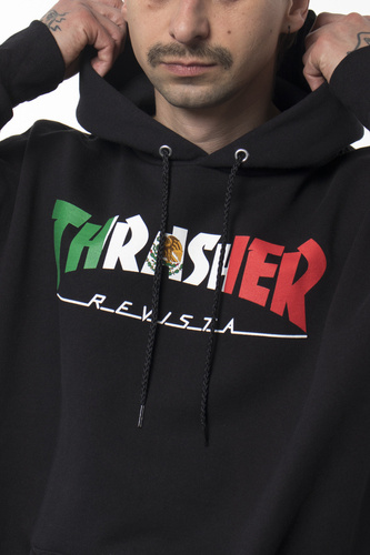 Bluza Thrasher Mexico Hood Black
