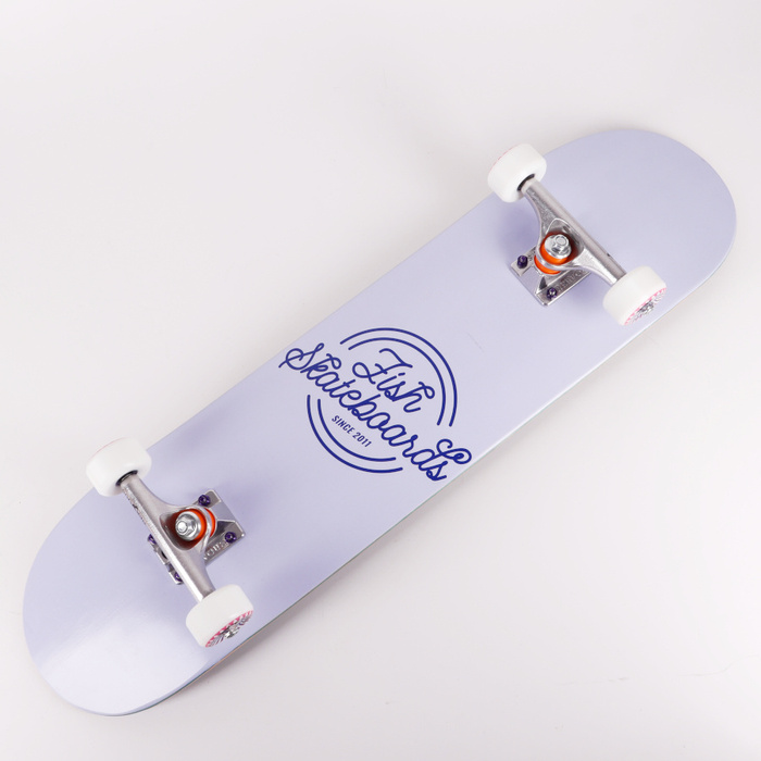 Deskorolka Fish Skateboards Retro II Lavender 7,75