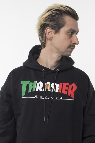 Bluza Thrasher Mexico Hood Black