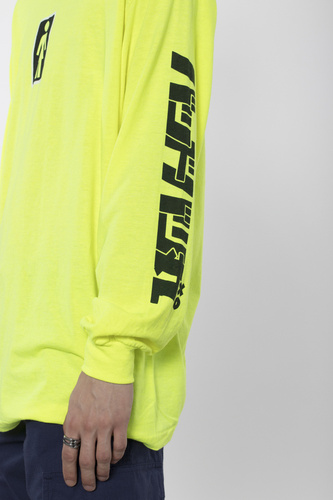 Koszulka Girl Ls Tokyo Speed Safety Green