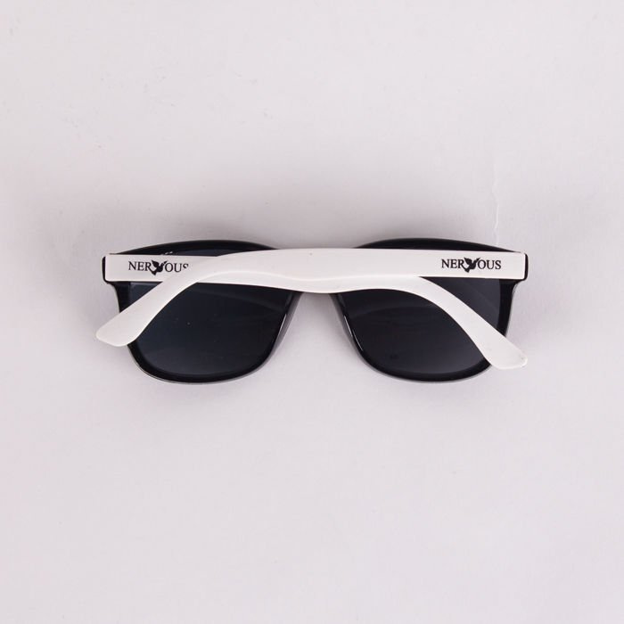 Okulary Przeciwsłoneczne Nervous Classic Black / White