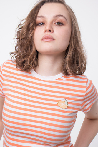 Koszulka Vans Lizzie Aranto Ss Mini Melon (VN0A7RVCYST1)