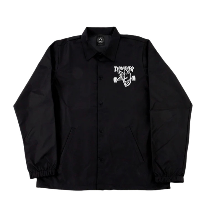 Kurtka Thrasher x Spitfire Trash&Burn Coach Jacket czarna