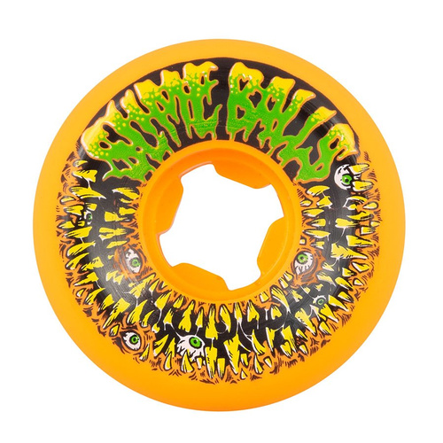 Koła do deskorolki Santa Cruz Slime Balls Munchers Vomit Mini 97A 53mm neon orange (4szt.)