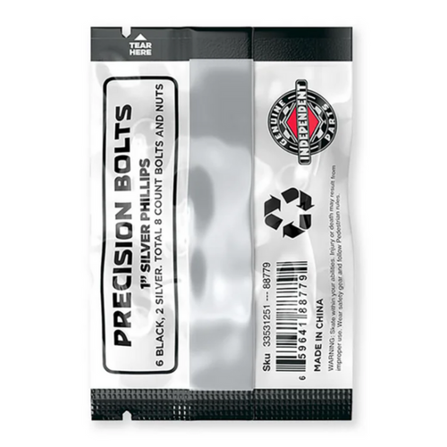 Montażówki Independent Krzyżak In Black/Silver 1