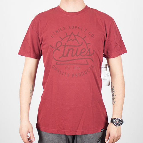 Koszulka Etnies Sp18 Epic Peak Burgundy