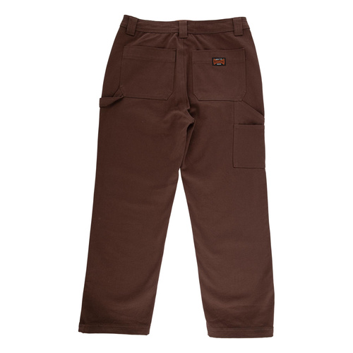 Spodnie męskie Independent Built To Grind Canvas Pants brązowe