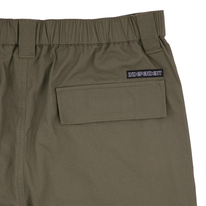 Spodnie męskie Independent Groundwork Cargo Pants oliwkowe