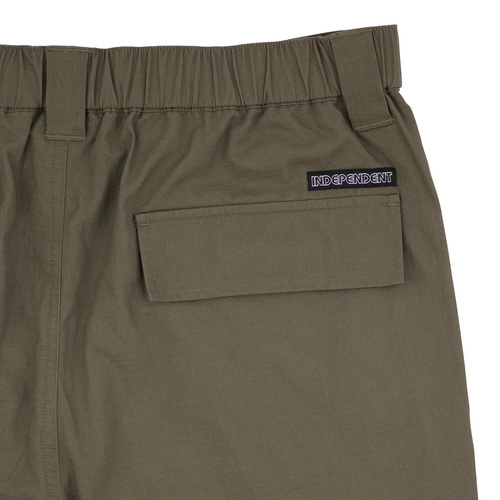 Spodnie męskie Independent Groundwork Cargo Pants oliwkowe