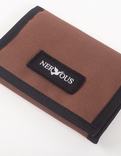 Portfel Nervous Classic Patch Brown