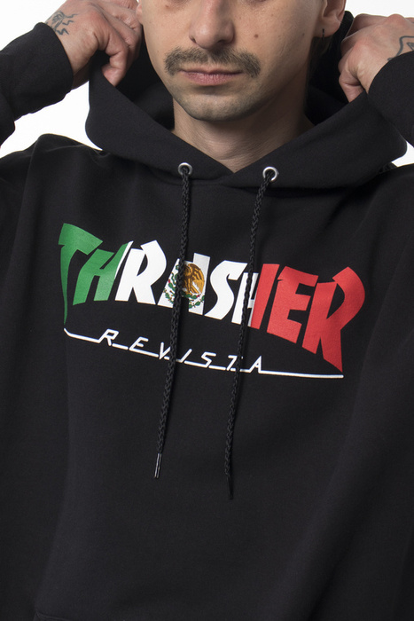 Bluza Thrasher Mexico Hood Black