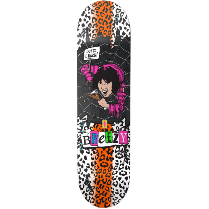 Blat Girl Geering Out To Lunch