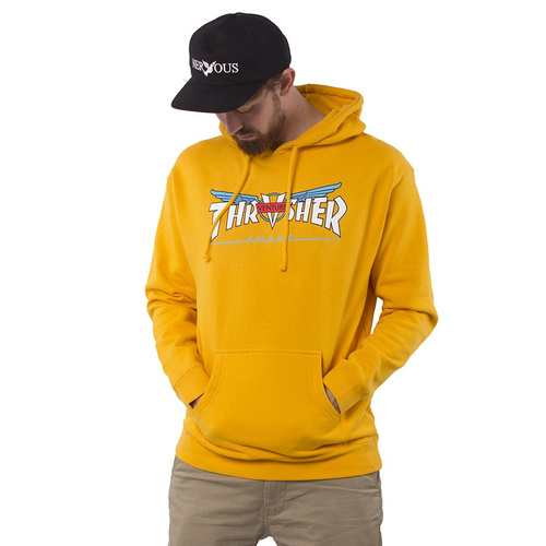 Bluza Z Kapturem Thrasher X Venture Collab Hood Gold
