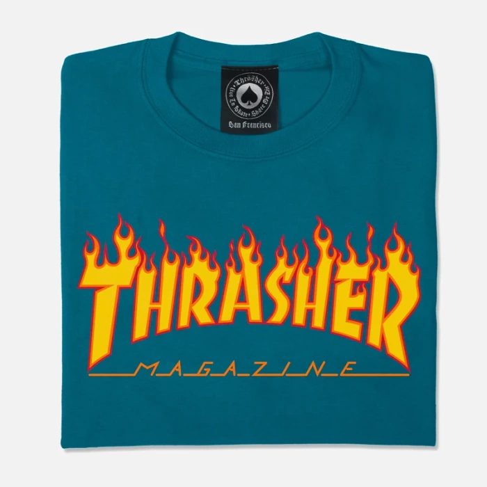 Koszulka Thrasher Flame Logo Galapagos