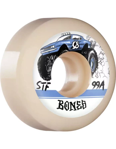 Koła Bones Pro Stf Skateboard Wheels Bones Big Rigs 58mm V5 Sidecut 99a 4pk