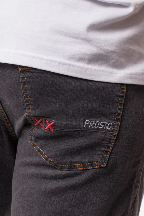 Szorty Prosto Elite Lt Gray