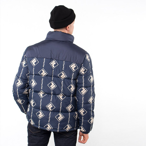 Kurtka Fila Men Avventura Aof Puff Blk Irish-Irish Cream