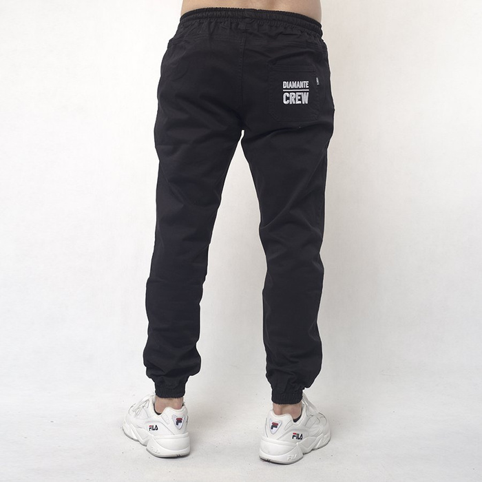 Spodnie Diamante Crew Jogger Classic V3 Męskie Czarne