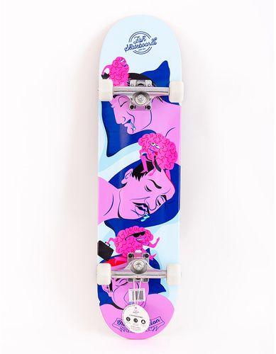 Deskorolka Fish Skateboards Pro Brain Vacation 8,0