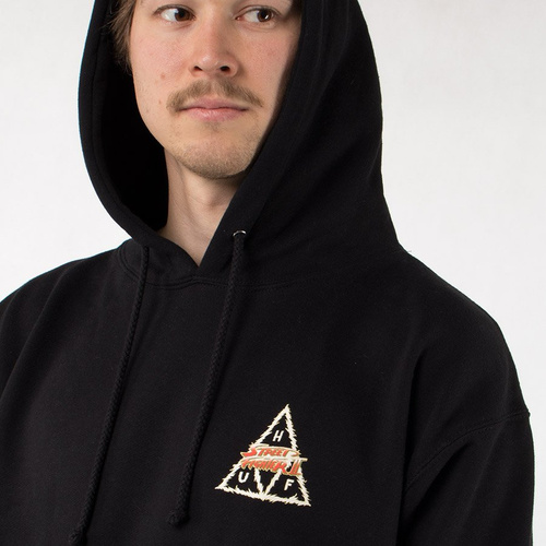 Bluza Z Kapturem Huf X Street Fighter Blanca Triple Triangle