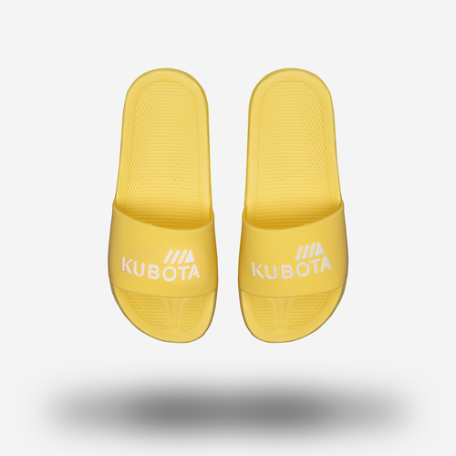 Klapki Kubota Basenowe Basic Żółte
