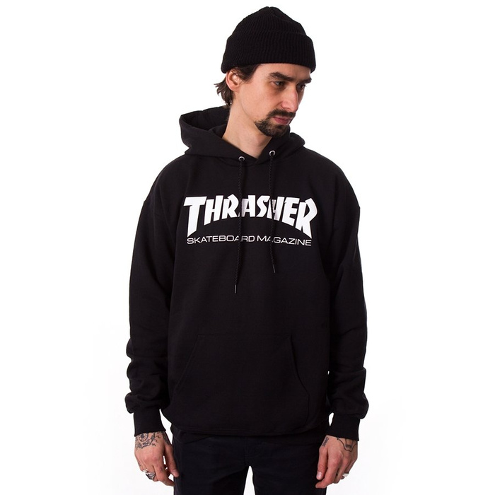 Bluza Thrasher Hood Skate Mag Black