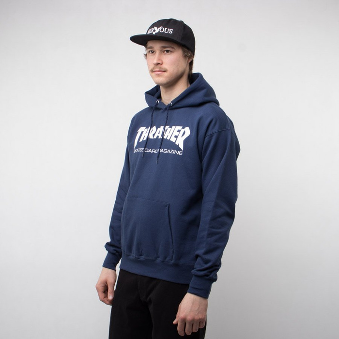 Bluza Thrasher Hood Skate Mag Navy