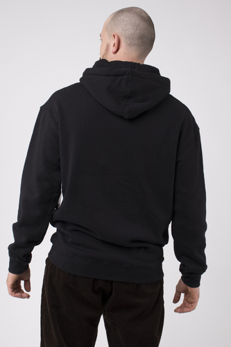 Bluza Męska Z Kapturem Lakai Motorworks Black