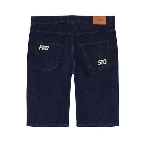 Szorty Prosto Jeans Diag Dark Blue