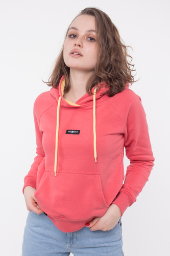 Bluza Nervous Hood Classic Small Coral